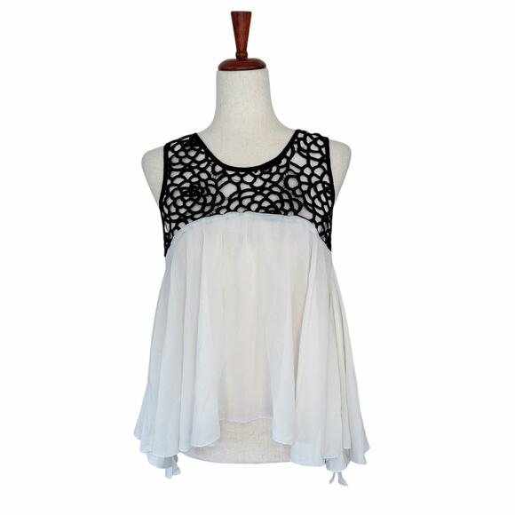 Altar'd State Top Size Medium Boho Bohemian Festival Summer Shirt‎ Sleeveless - Picture 1 of 9